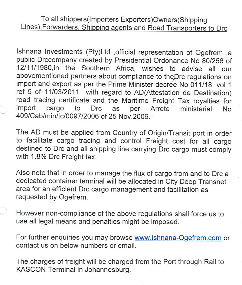 Ishnana Logistics